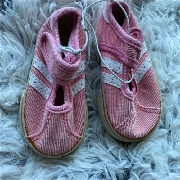 Koala Kids Other - Koala Kids Girl Canvas Slip On Shoes with Velcro